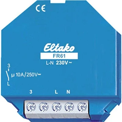 Afbeelding van Eltako inbouw netvrijschakelaar 1x maakkontakt fr61 230v