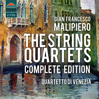 Afbeelding van Quartetto Di Venezia Malipiero: The String Quartets (Complete Edition) (2 CD)