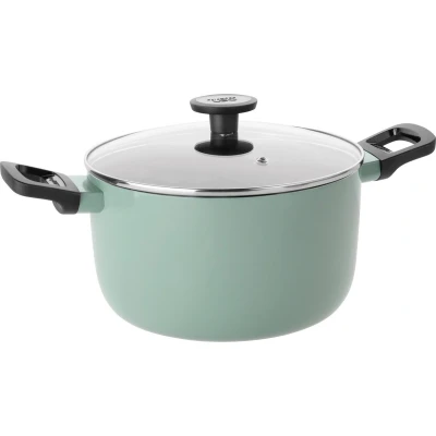 Afbeelding van BergHOFF Kookpan Sage, 5.6 liter, Groen Leo Line