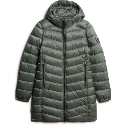 Afbeelding van Superdry HOODED FUJI MID PADDED JACKET Dames Jas Maat S