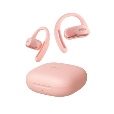 Afbeelding van Shokz OpenFit Air Open ear Sporthoofdtelefoon Draadloze Oortjes Wit