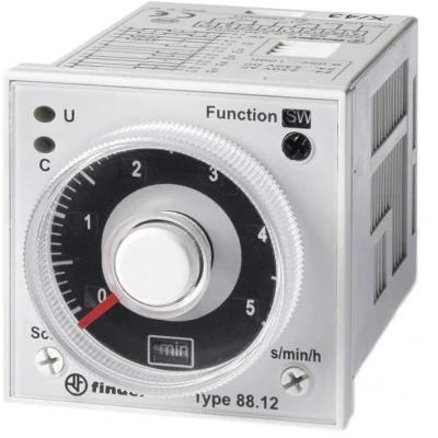Afbeelding van Finder 88.12.0.230.0002 Tijdrelais Multifunctioneel 1 stuk(s) Tijdsduur: 0.05 s 100 h 2x wisselcontact