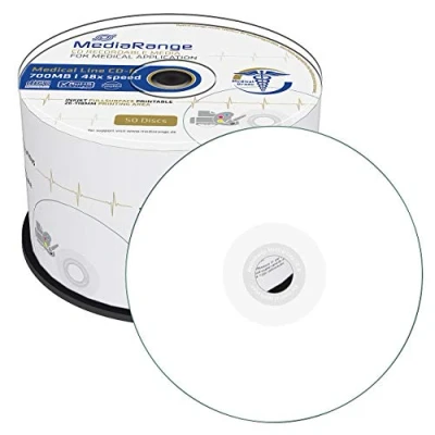 Afbeelding van MediaRange Medical Line CD R 700MB80min 48x speed, inkjet fullsurface