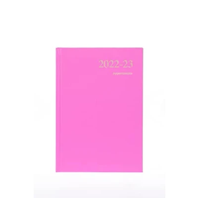 Afbeelding van Collins Essential ESSA51M.50 2223 A5 Dag per pagina 2022 23 Middenjaar, Roze, (210 x 148)