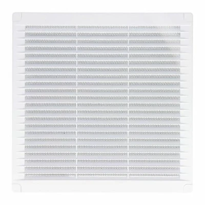 Afbeelding van Ventilatierooster EDM 87704 Wit 20 x 0,7 cm Muggennet