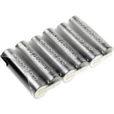 Afbeelding van Panasonic eneloop Pro Reihe F1x6 Accupack Aantal cellen: 6 Batterijgrootte: AA (penlite) Z soldeerlip NiMH 7.2 V 2450 mAh