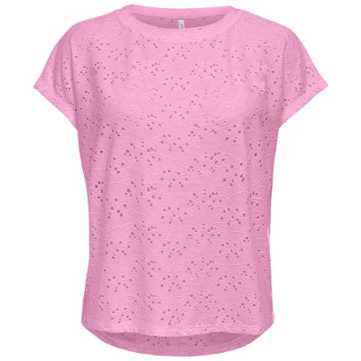Afbeelding van Only Onlsmilla S Top Noos Jrs 15231005 Licht Roze Dames The Stone