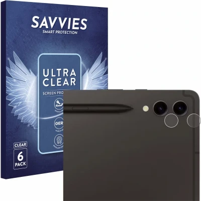 Afbeelding van Savvies (6 Stuks) Schermbeschermer voor Samsung Galaxy Tab S9 Plus WiFi (ALLEEN Camera Lens) Screen Protector Ultra Transparant