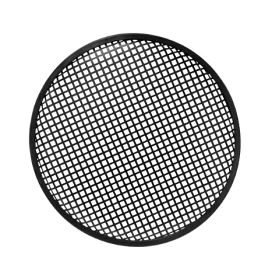 Afbeelding van HQ Power Luidsprekerrooster, 12&quot;, metaal, zwart