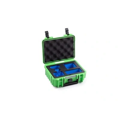 Afbeelding van B&amp;W International Outdoor Transportkoffer voor Insta360 GO 3 en 3S, type 500, groen, waterdicht conform IP67 certificering, stofdicht, onbreekbaar onverwoestbaar