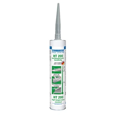 Afbeelding van Weicon 13655310 Flex 310 M HT 200 MS polymeer hoge temperatuurbestendige 1 componenten lijm