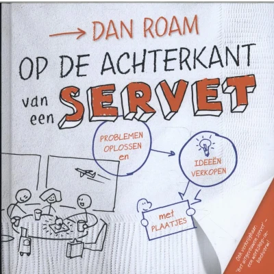 Afbeelding van Op de achterkant van een servet (Hardback)