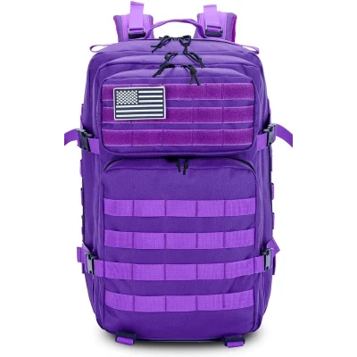 Afbeelding van 45L Militaire Tactische Rugzakken Molle Leger Aanval Pack 3 Dag Bug Out Bag Wandelen Treeking Camouflage Hunting rugzak