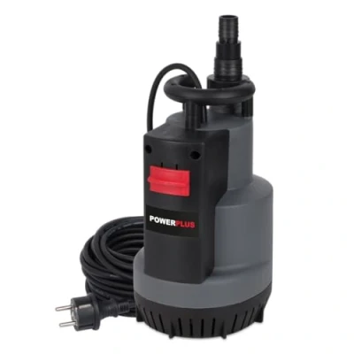 Afbeelding van Powerplus POWEW67920 Dompelpomp/Waterpomp 750W 12500 l/h Voor schoon water Ingebouwde vlotter