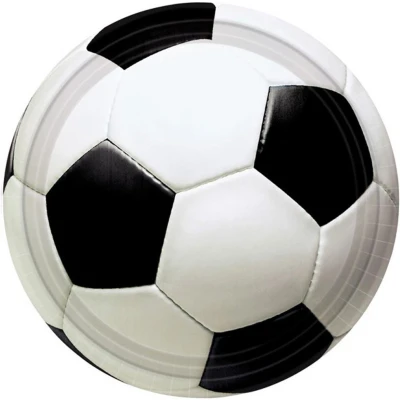 Afbeelding van Voetbal Borden 3D 23cm 8 stuks