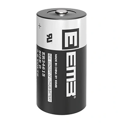 Afbeelding van EEMB ER34615 D celbatterijen 3,6 V lithiumbatterij Hoge capaciteit Li SOCL₂ niet oplaadbare batterij LS 33600 SB D02 XL 205F voor CNC werktuigmachine Spuitgietmachine Drukmachine ETC