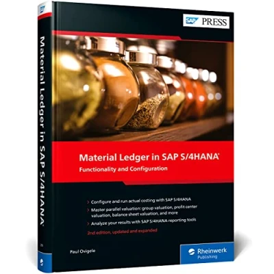 Afbeelding van Material Ledger in SAP S/4HANA: Functionality and Configuration