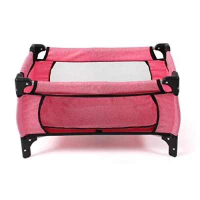 Afbeelding van Bayer Chic 2000 653 57 Luxe reiswieg voor poppen, tot 50 cm, kleur Pink