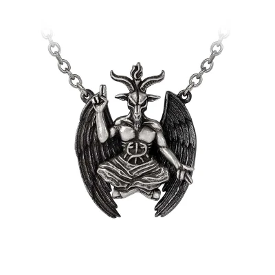 Afbeelding van Alchemy Personal Baphomet Ketting Zilverkleurig