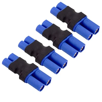 Afbeelding van Boladge 4 stuks EC3 naar EC5 Adapter RC Mannelijke Vrouwelijke Connector Stekker voor Lipo Batterij (EC3 Vrouwelijke)