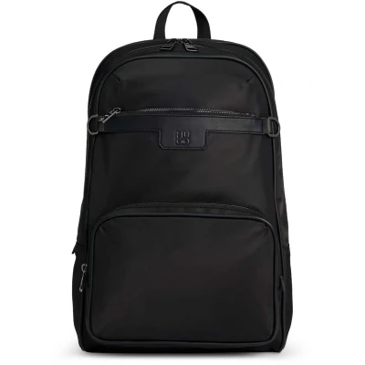 Afbeelding van HUGO NESH Daypack 45 CM Laptopfach Rugzak, Maat: One Size, Black