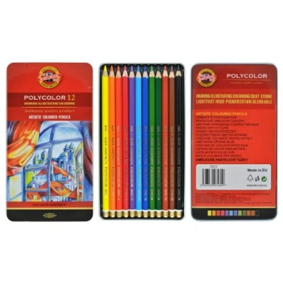 Afbeelding van Koh i noor polycolor potloden 12 stuks
