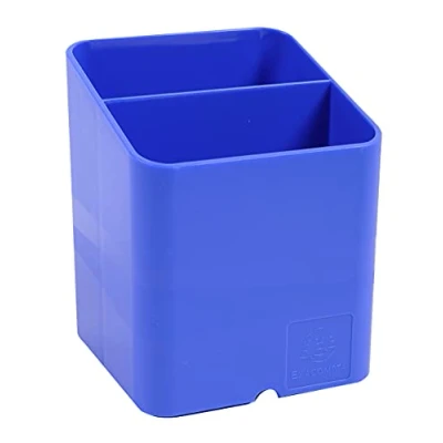 Afbeelding van Exacompta ref. 67779D Doos Met 10 Pennenhouders PEN CUBE Iderama® 2 vakken van verschillende grootte en hoogte Afmetingen: 7,4x7,4x9,3 cm Kleur Ijsblauw