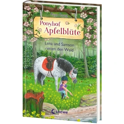 Afbeelding van Ponyhof Apfelblüte (Band 22) Lena und Samson retten den Wald