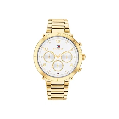 Afbeelding van Tommy Hilfiger TH1782490 Emery horloge dameshorloge Goudkleur