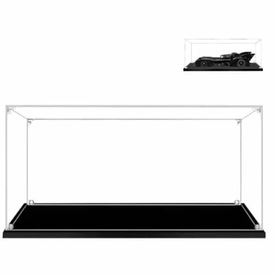 Afbeelding van Acryl Display Case voor Lego 76139 Stofdichte Clear Box Showcase (1989 Batmobile) (Bouwsteenmodel is NIET inbegrepen)(3mm)