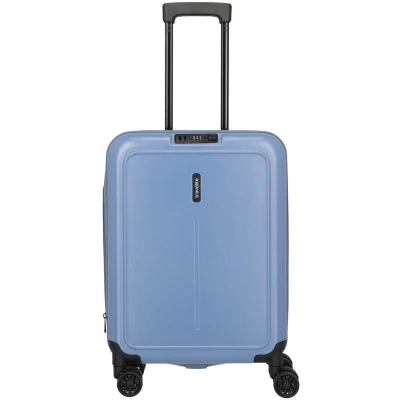 Afbeelding van travelite Trolley Basics 4W Fold Cabin Denim blauwgrijs 55cm