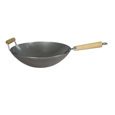 Afbeelding van Swift Spice Wok van koolstofstaal, 34 cm, dikwandig