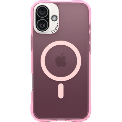 Afbeelding van CYRILL van Spigen UltraSheer Mag hoesje compatibel met iPhone 16 (2024) Pink