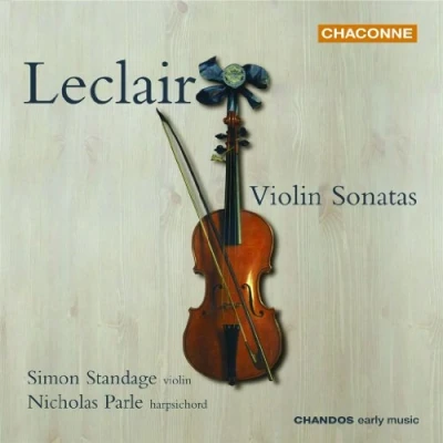 Afbeelding van Simon Standage &amp; Nicholas Parle Leclair: Violin Sonatas, Nos 1, 3, 5 8 (CD)