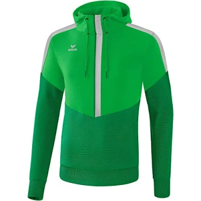Afbeelding van Erima Squad sweatshirt met capuchon fern green/smaragd/ silver grey