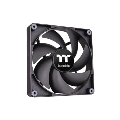 Afbeelding van Thermaltake TT CT120 PC Computer behuizing Ventilator Zwart 2 stuk(s)