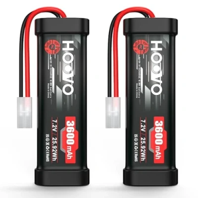 Afbeelding van HOOVO 7,2 V NiMH accu 3600 mAh RC reserveaccu voor auto&#039;s vliegtuig helikopter boot buggy modelbouw speelgoed