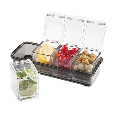 Afbeelding van Final Touch 5 Stuk Garneer Bar Caddy (FTA2000)