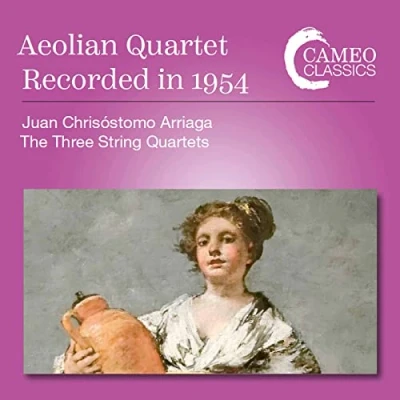 Afbeelding van Aeolian Quartet Arriaga: Three String Quartets (CD)