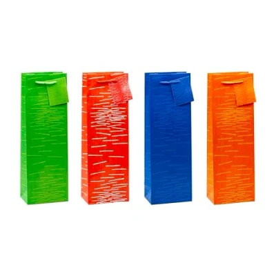 Afbeelding van TSI 85281 cadeauzakje &quot;Laura&quot;, verpakking met 12 stuks, grootte: fles groot (36 x 8 cm)