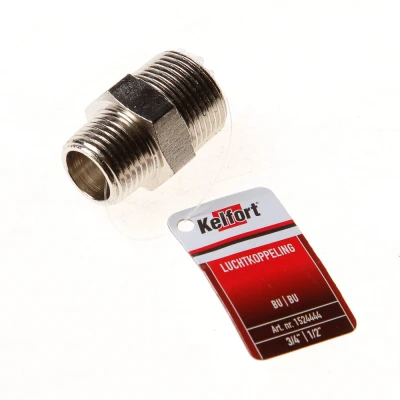 Afbeelding van Kelfort Verloopnippel buitendraads 3/4&quot; 1/2&quot; 1524444