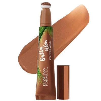 Afbeelding van Physicians Formula Butter Glow Contour Wand, Vloeibare Bronzer voor Directe Definitie, Voedend en Romig, Gemakkelijke Applicatie, Fair Light