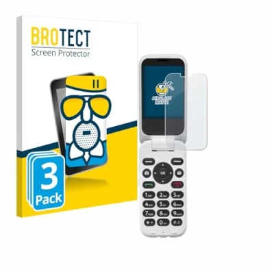 Afbeelding van BROTECT Screenprotector voor Doro 6880 Folie Beschermfolie Beschermglas matte (3 Stuks)