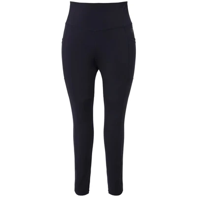Afbeelding van Ulla Popken Sportlegging voor dames, sneldrogend, zeer elastische broek, marineblauw, 32W x 32L