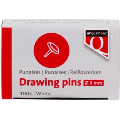Afbeelding van Punaises Quantore wit 100 stuks Doos a stuk 20