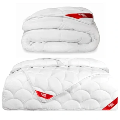 Afbeelding van Softimi Premium dekbed, 140 x 200 cm, microvezel, hypoallergeen, anti allergisch, universele deken voor zomer en winter, wasbaar, Öko Tex gecertificeerd (dekbed het hele jaar,