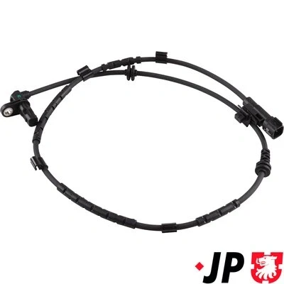 Afbeelding van JP GROUP 6397104380 ABS sensor Vooras rechts Actieve 935mm zwart CHEVROLET: Spark (M300) 1.0, 1.2, 1.2 LPG, 1.0 LPG 2010