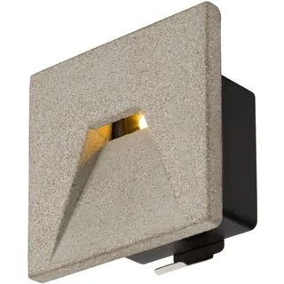 Afbeelding van Slv concreto el wandinbouwverlichting grijs 3 2w 45lm 3000k 1006406