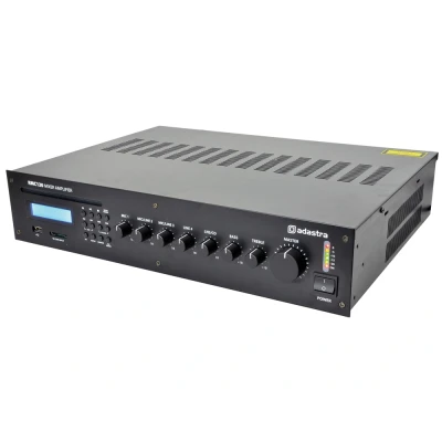 Afbeelding van Adastra RMC120 5 kanaals 100v mixer versterker 120W met CD/USB/SD/FM