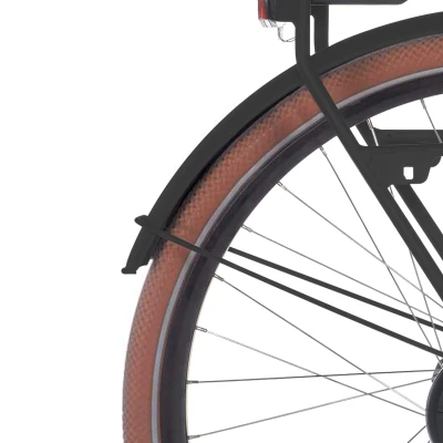 Afbeelding van Cortina Spatbord achter 28 E Foss arrant black matt